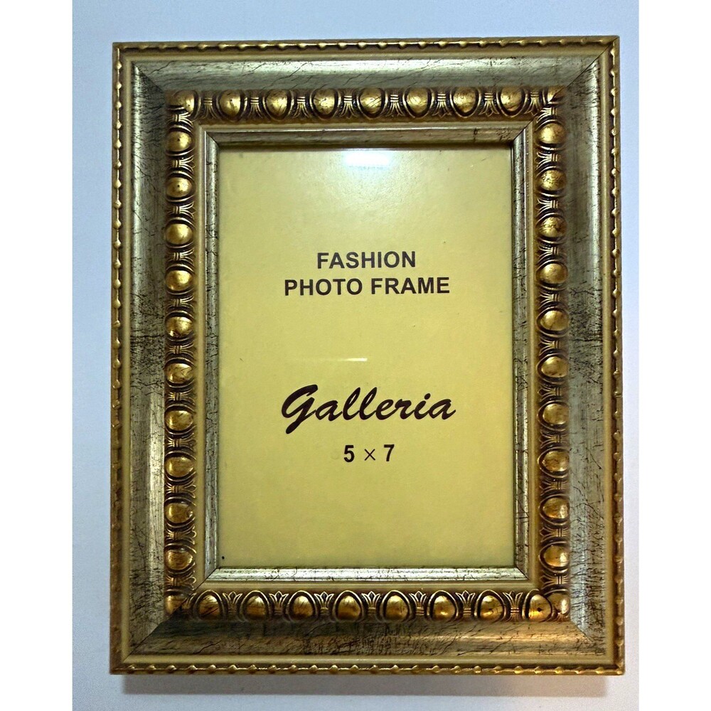 Galleria 5x7 Gold Ornate Picture Frame Vintage Style Composite Decor